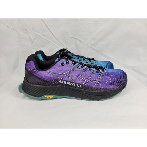 Merrell Other - Merrell Moab Flight Galactic Vibram Shoes Sneakers Mens Size 10 Blue J067417